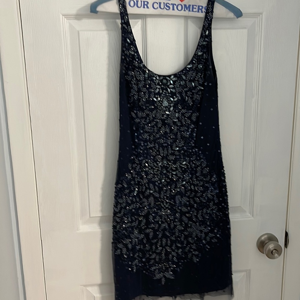 Adrianna Papell Blue Dress